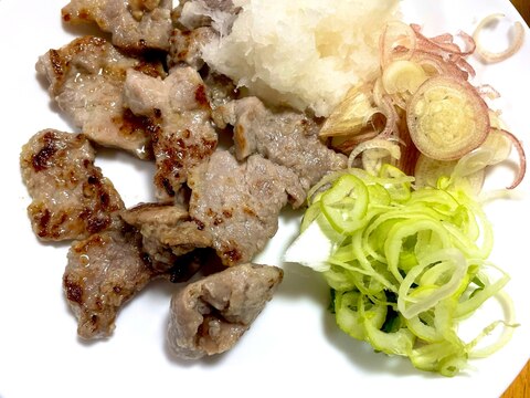 豚ヒレ肉でシンプルヘルシーに塩麹焼き